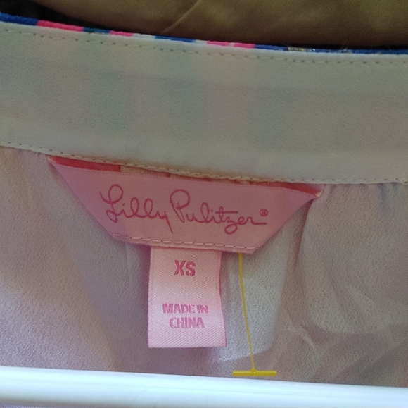 Lilly Pulitzer Matilda Silk Tunic Dress Sx.XS - Picture 8 of 9